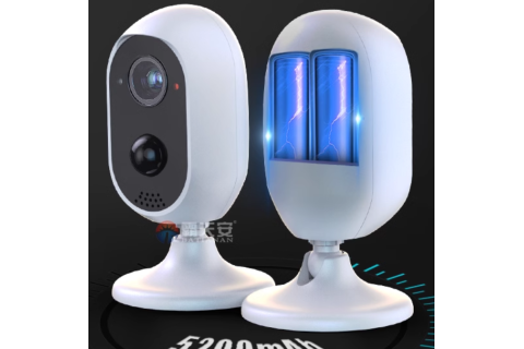 无线电池摄像机头超长待机监控器免插电家用连手机远程室外门口